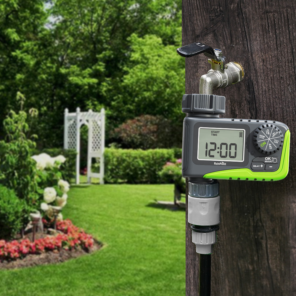 para programar el riego automatico en el hogar