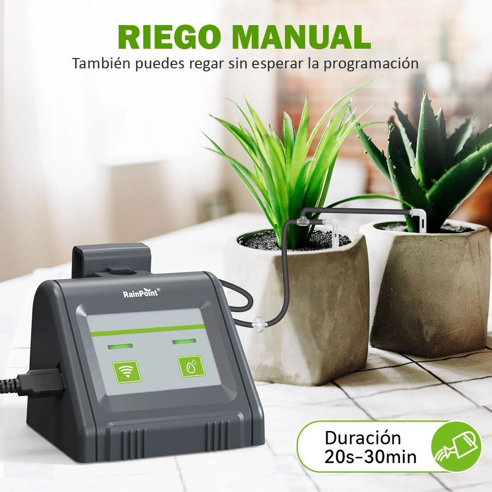Kit de riego autómatico por goteo - USB Smart - Hasta 10 maceteros