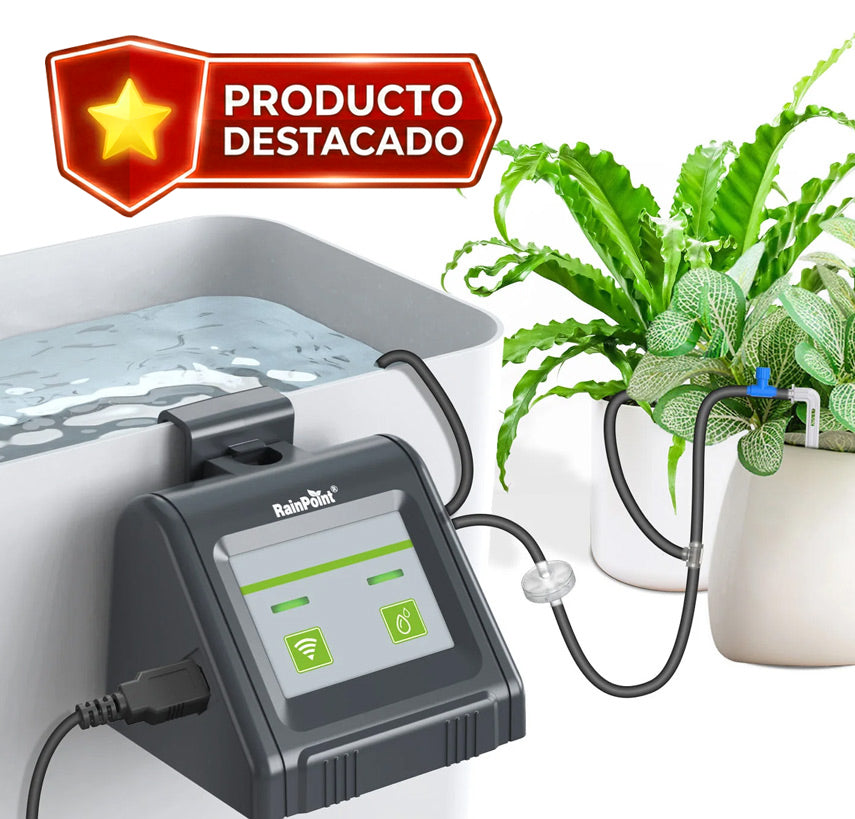 temporizador riego por goteo