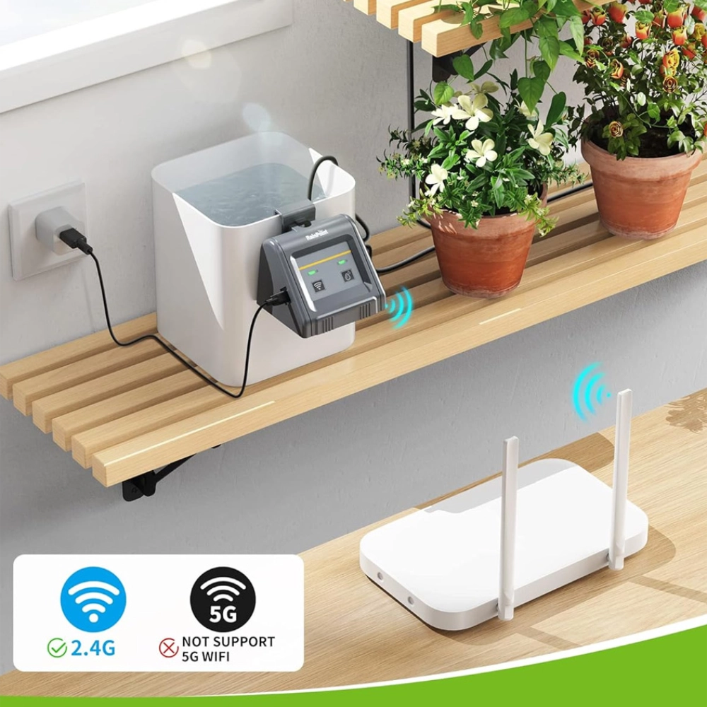 sistema de riego para plantas de interior