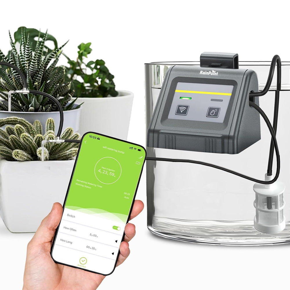 kit completo para regar maceteros en casa