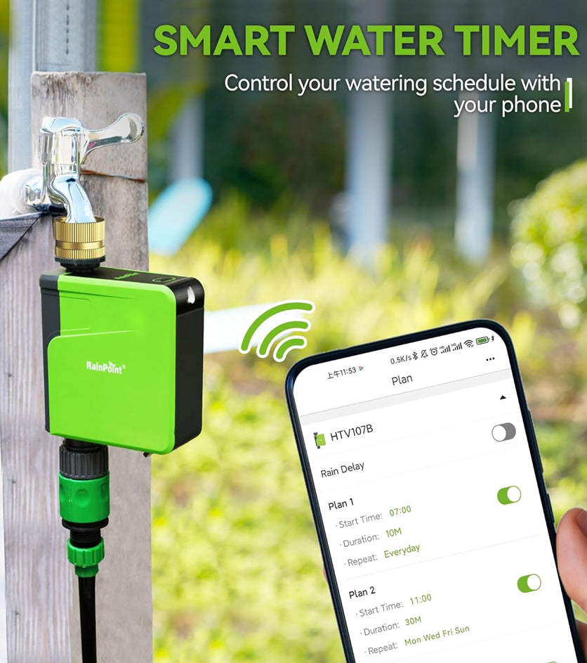 programador de riego automatico por bluetooth